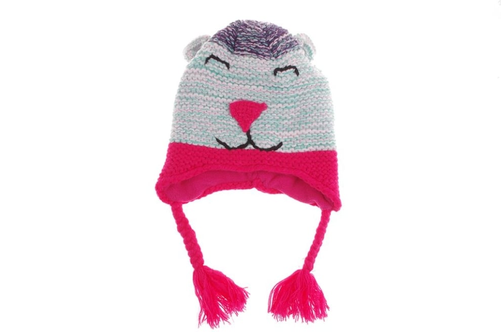 Бебешка шапка момиче, зелен цвят