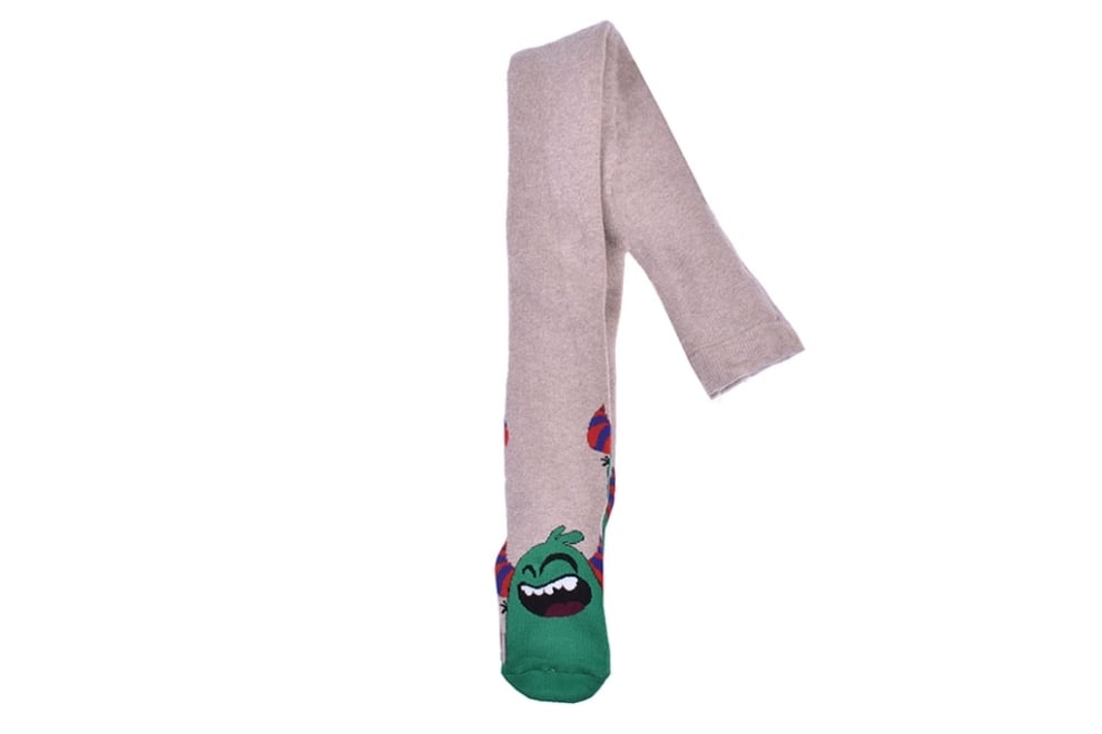 Детски чорапогащник за момче вата ,бежов цвят