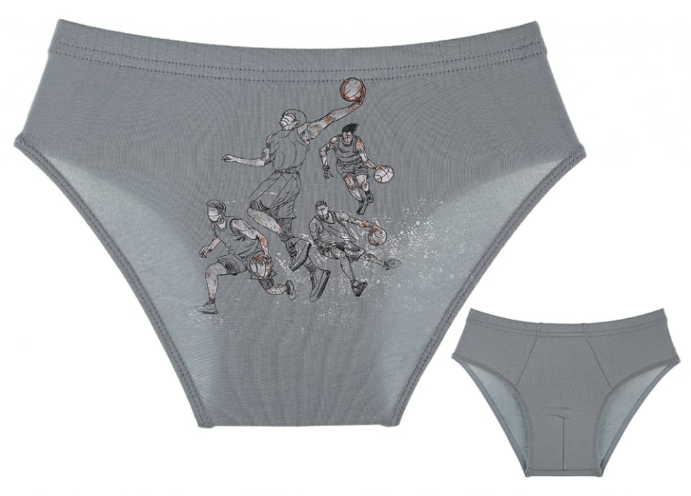 Детски слип,сив цвят