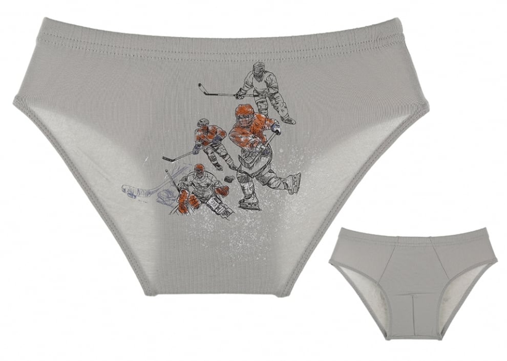 Детски слип ,светло сив цвят