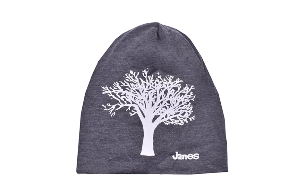 Детска зимна шапка, сив цвят