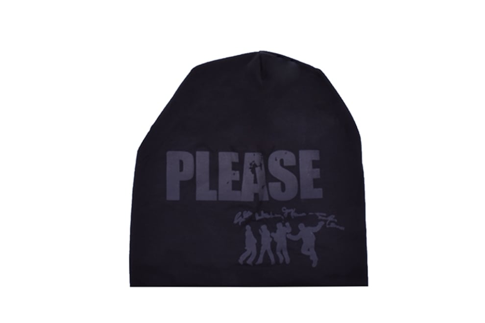 Детска зимна шапка, черен цвят