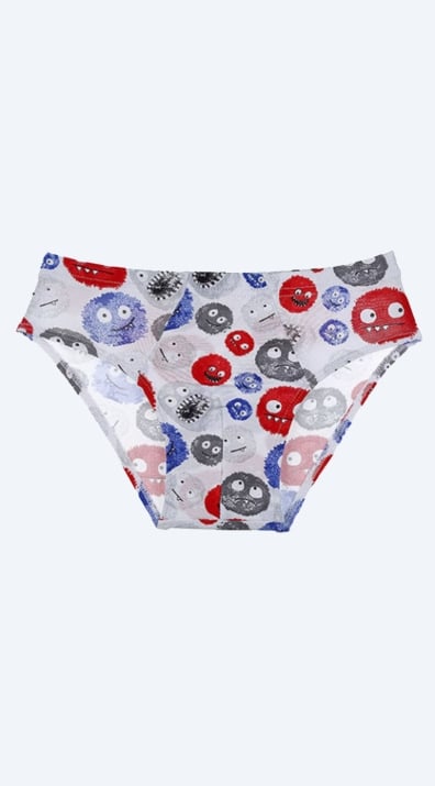 Детски слип за момче,червен цвят