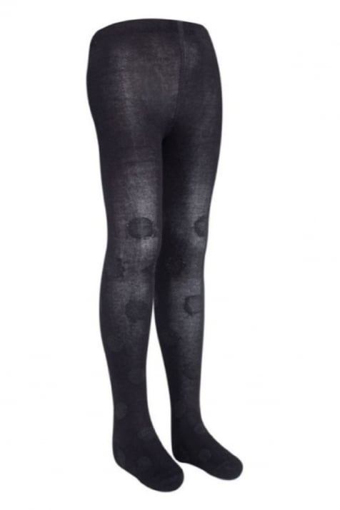 Детски чорапогащник момиче, черен цвят