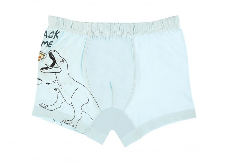 Детски боксер за момче,син цвят