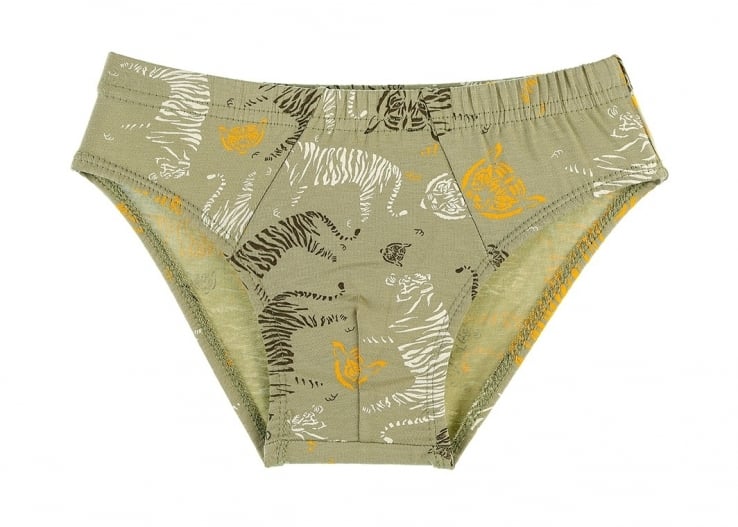 Детски слип за момче,зелен цвят