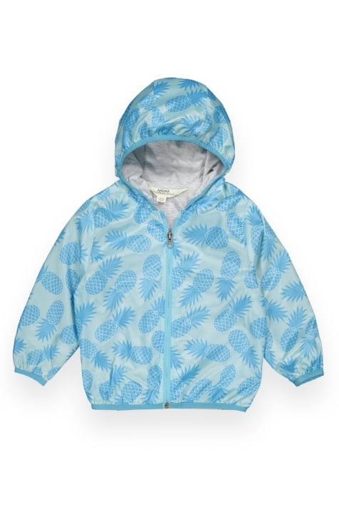 Детско яке момиче, син цвят