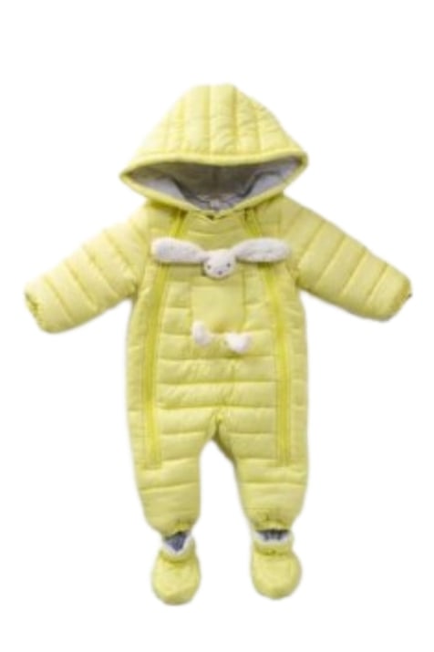 Детски космонавт момиче, жълт цвят