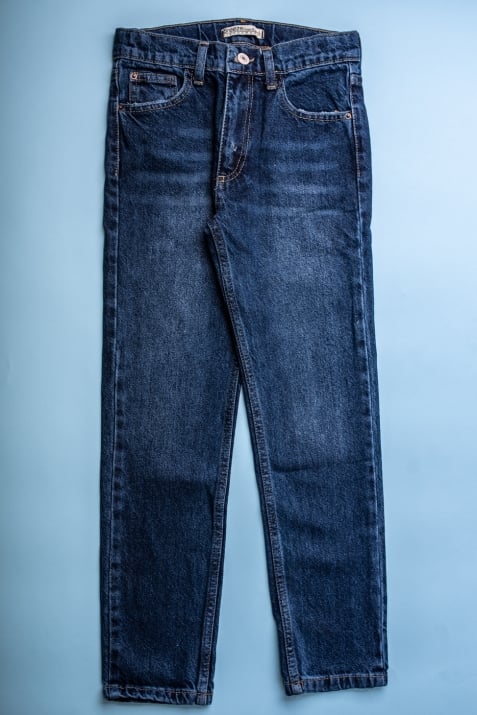 Детски дънки, син цвят