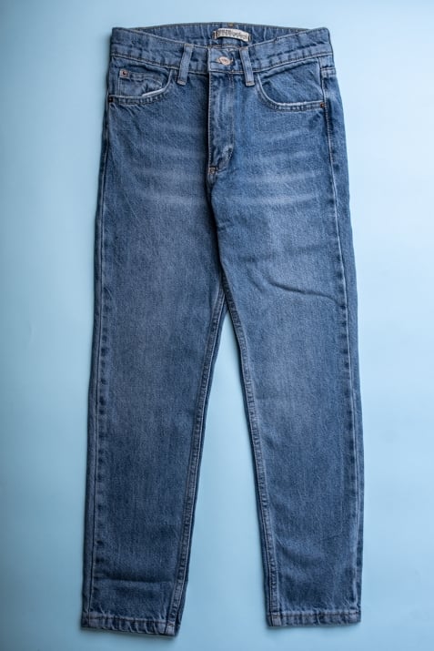 Детски дънки, син цвят