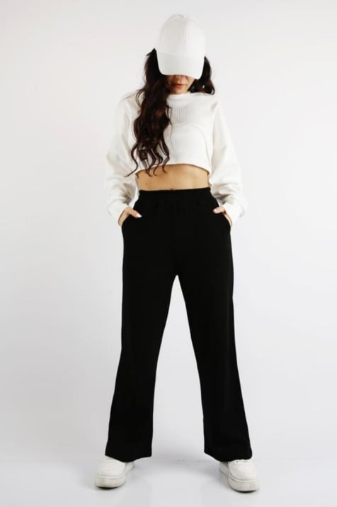 Детски комплект момиче 3 части, бял цвят