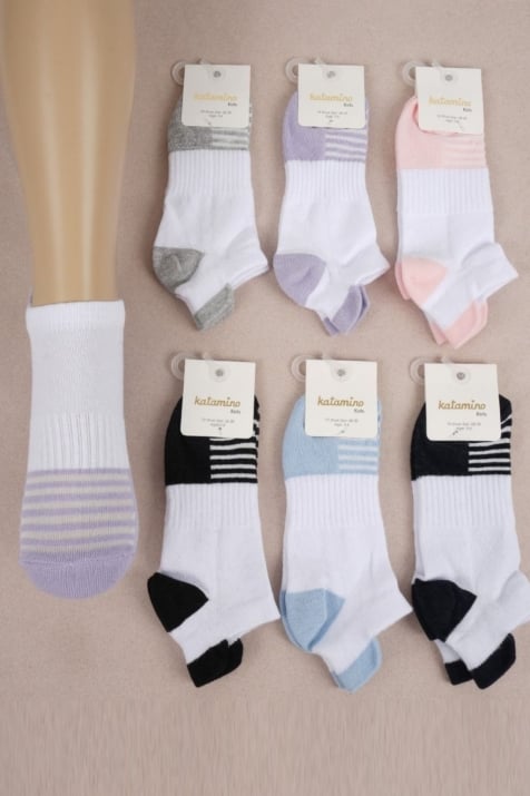Детски чорапи 6 броя, микс