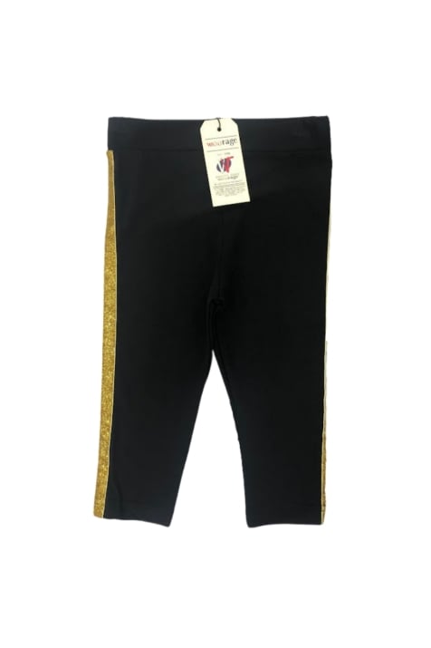 Детски клин 7/8, черен цвят