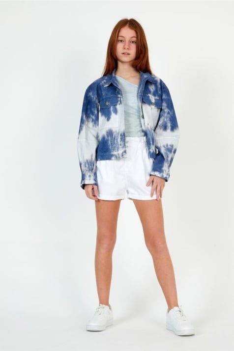 Детско яке момиче от деним