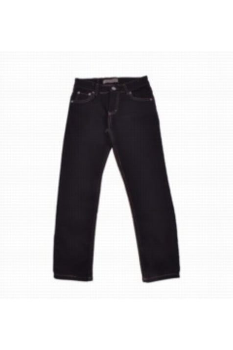 Детски панталон за момиче, черен цвят