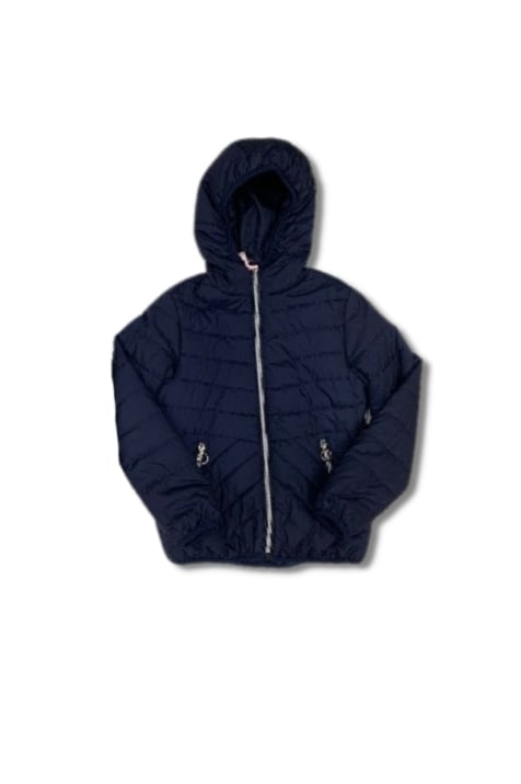 Детско яке момиче, тъмно син цвят