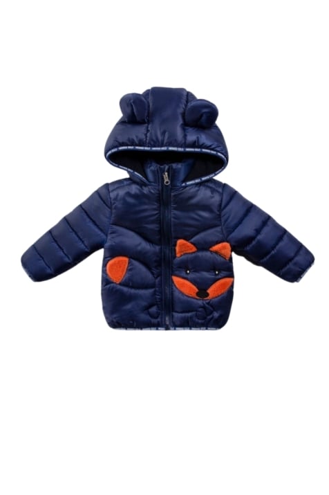 Детско яке момче, син цвят