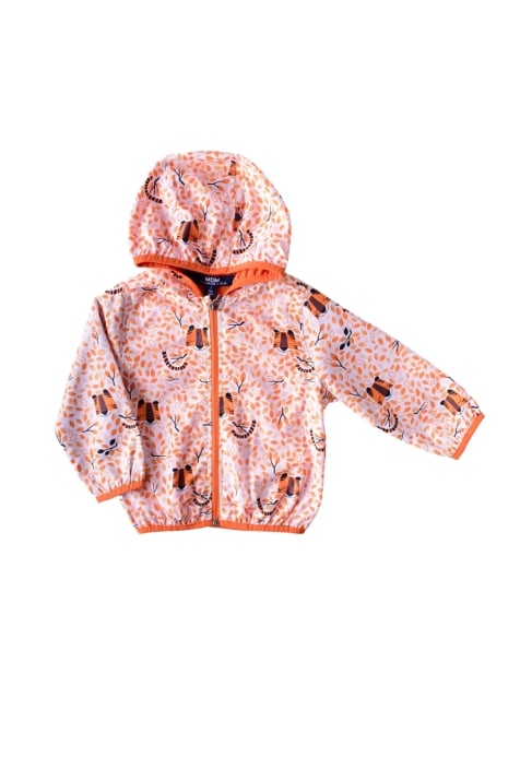 Детско яке момче, оранжев цвят