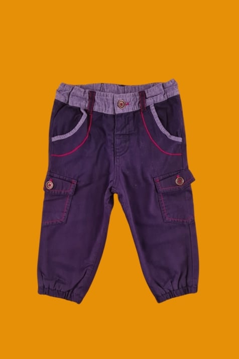 Бебешки панталон момче, тъмно син