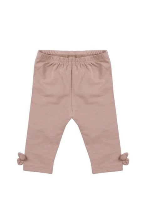 Бебешки клин с панделки, бежов цвят