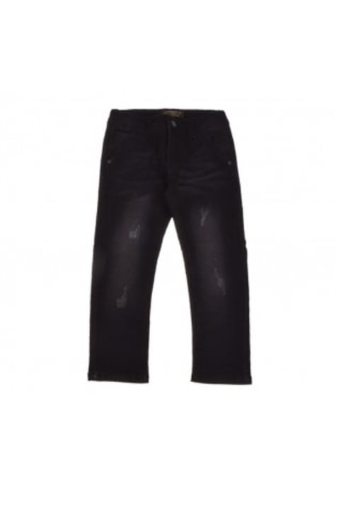 Детски дънки момче,черни