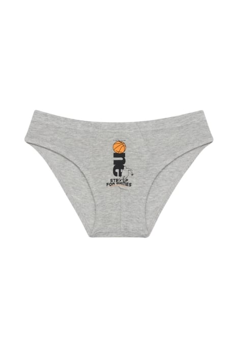 Детски слип за момче,светло сив цвят