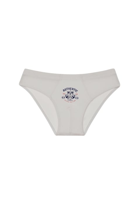 Детски слип. екрю цвят