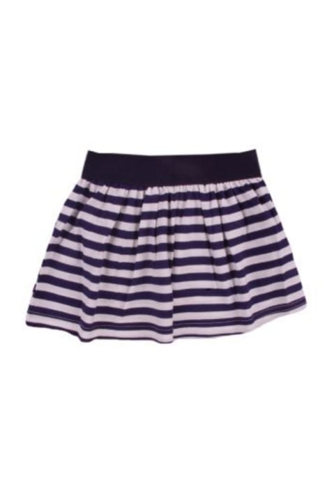 Детска пола райе, тъмно син цвят