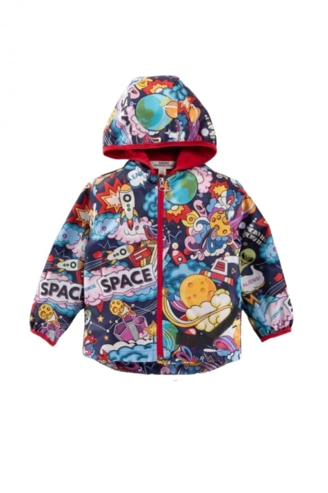 Детско яке момче, шарен цвят