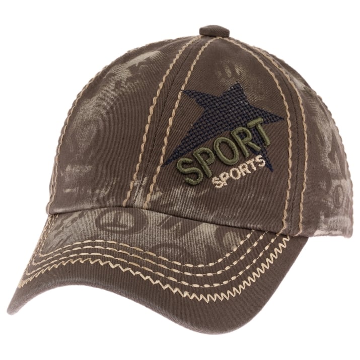 Детска шапка за момче,кафяв цвят