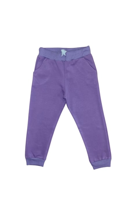 Детска долница момиче , лилав цвят