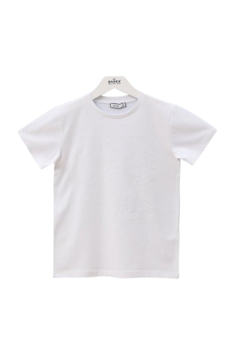 Детска тениска за момче,бял цвят