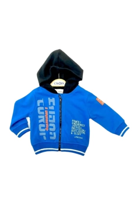 Детски суитшърт момче,син цвят