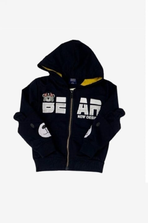 Детски суитшърт за момче,черен цвят