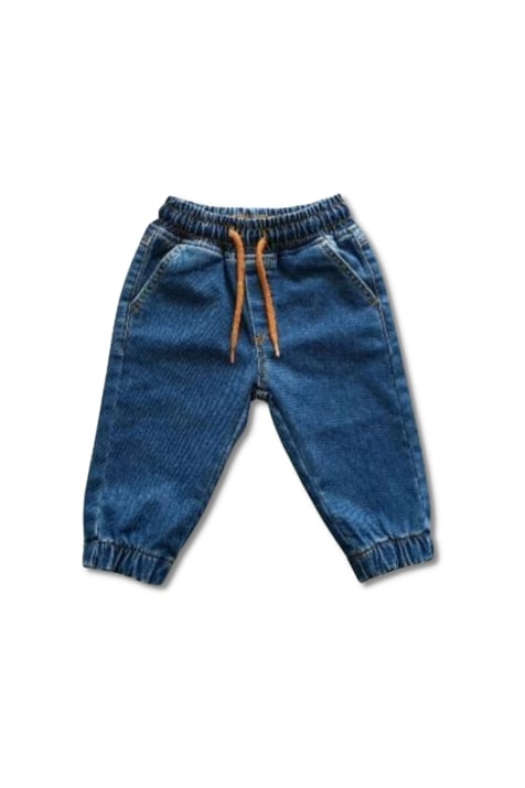 Детски дънки момче, син цвят