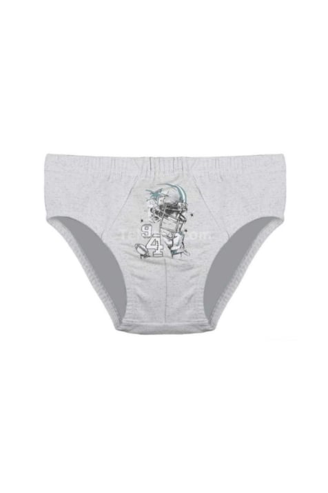 Детски слип за момче,сив цвят