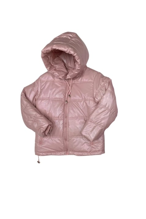 Детско яке момиче, розов цвят