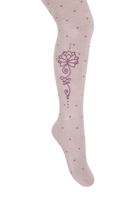 Детски чорапогащник момиче вата, розов цвят