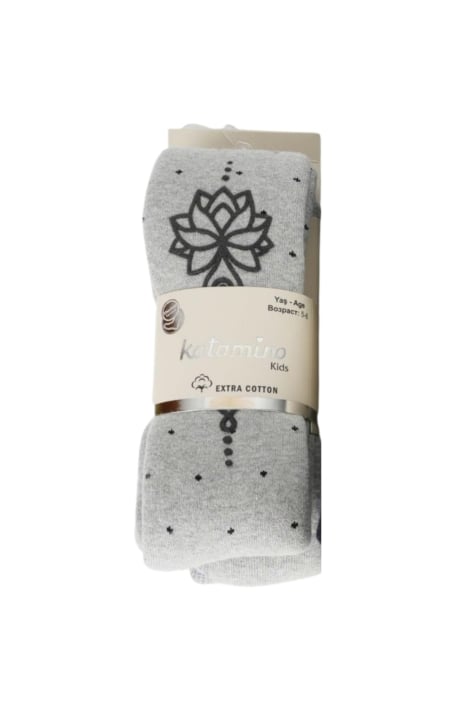 Детски чорапогащник момиче вата, сив цвят