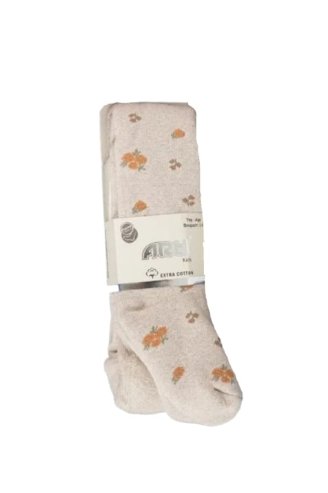 Детски чорапогащник момиче, бежов цвят