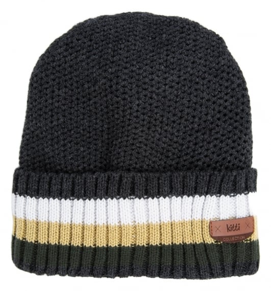 Детска шапка за момче,зелен  цвят