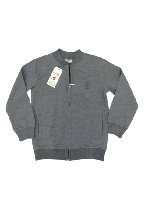 Детска жилетка, сив цвят