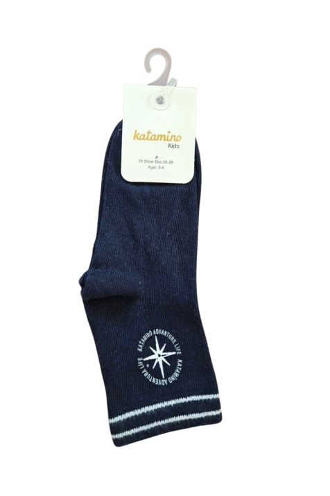 Детски чорапи за момче ,тъмно син цвят