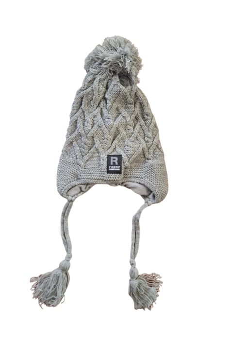 Детска шапка за момче,сив цвят