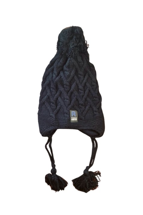 Детска шапка за момче,черен цвят