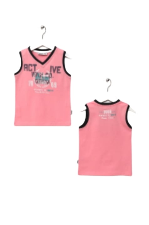 Детски потник за момче,розов цвят