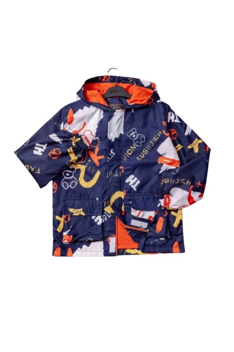 Детско яке момче, тъмно син цвят