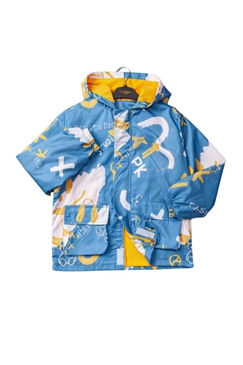 Детско яке момче, син цвят