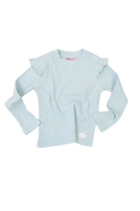 Детска блуза момиче с дълъг ръкав,зелен цвят