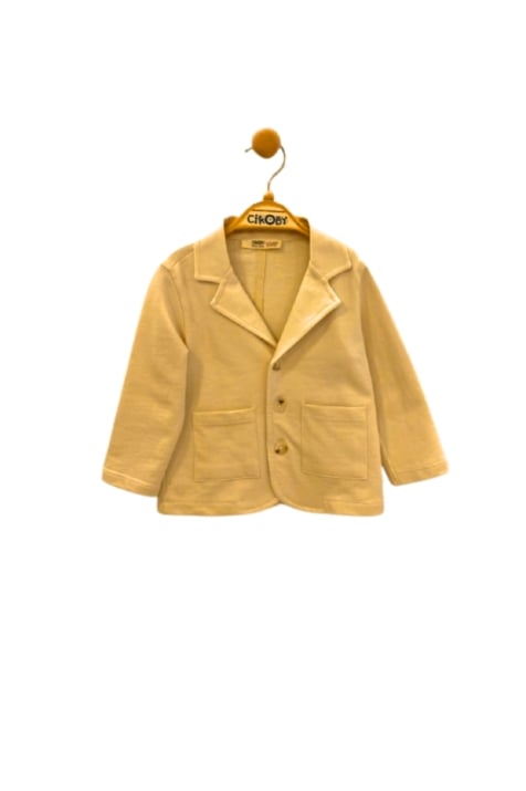 Детско сако момче,жълт цвят